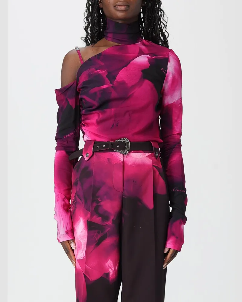 Versace Jeans Top damen Fuchsia