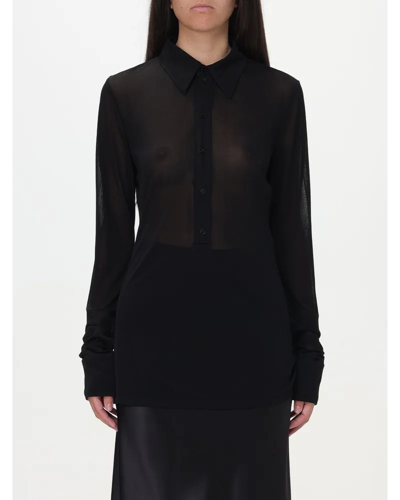 Saint Laurent Hemdbluse damen Schwarz