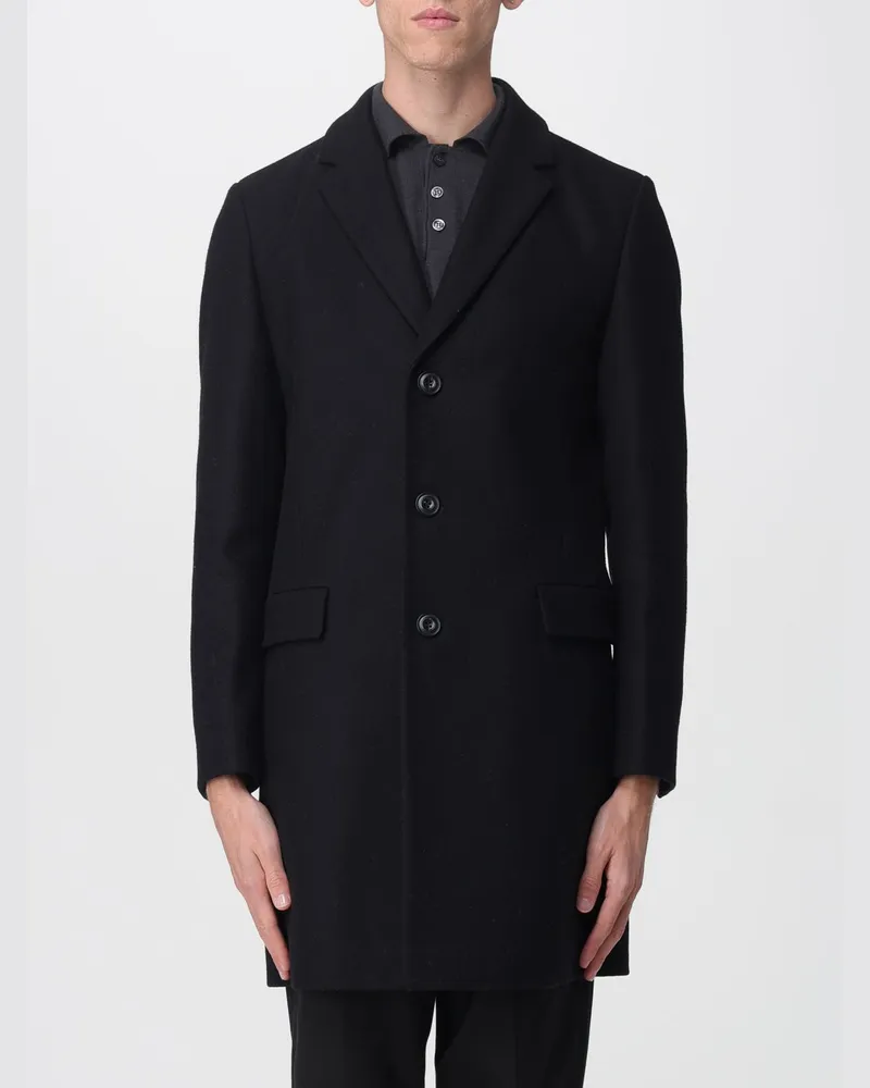 HUGO BOSS Mantel herren Schwarz