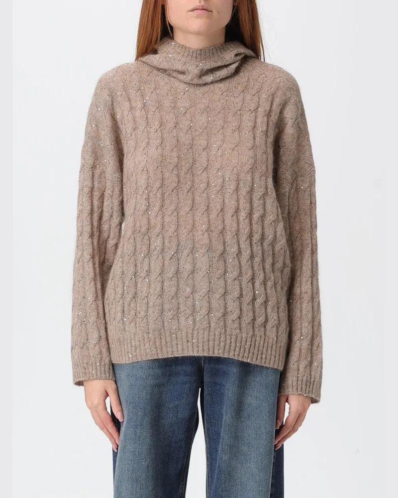 Brunello Cucinelli Pullover damen Beige