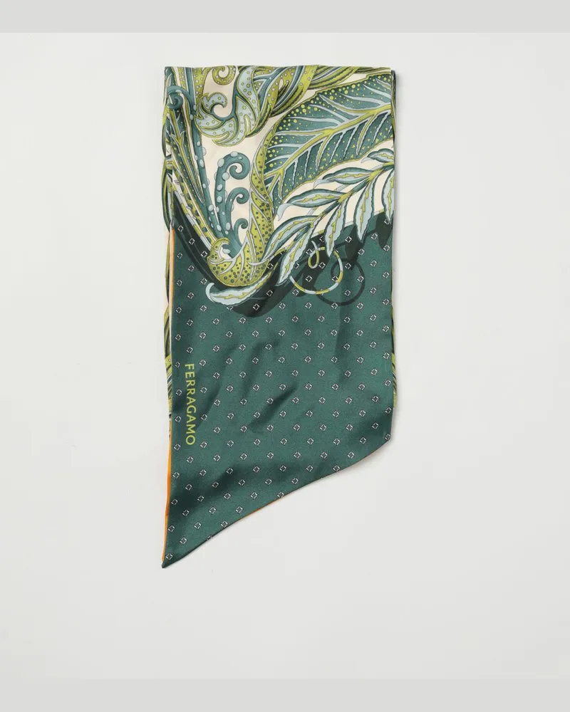 Ferragamo Schal damen Grün