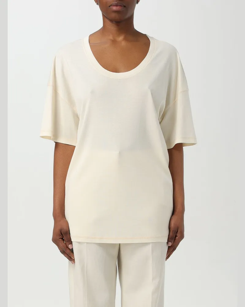 Christophe Lemaire T-shirt damen Cream
