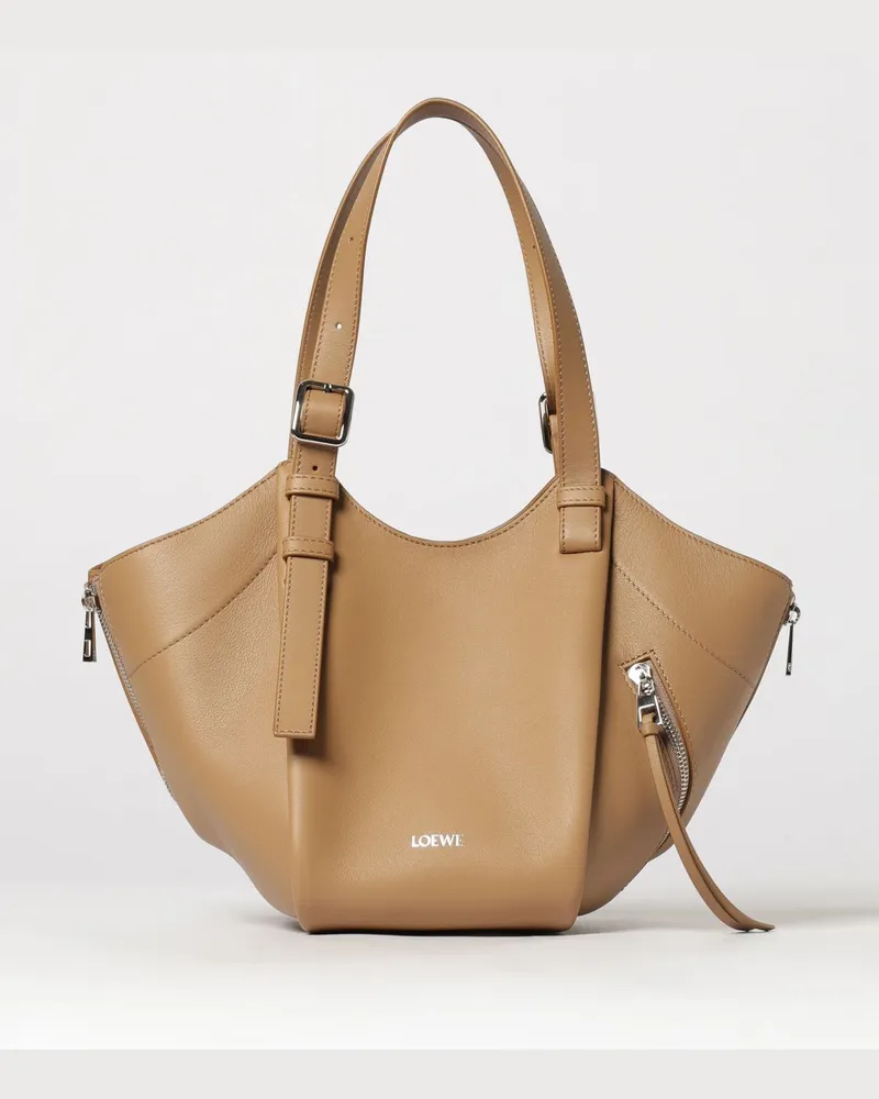 Loewe Hammock Flip Ledertasche Braun