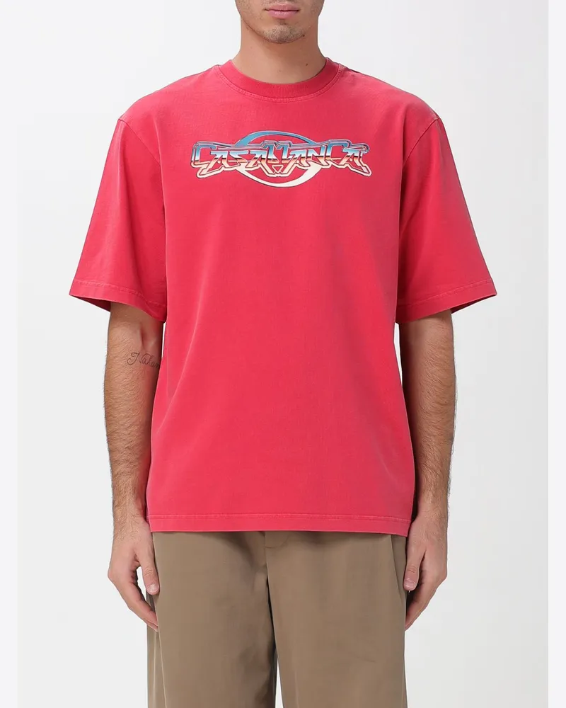 Casablanca Paris T-shirt herren Rot