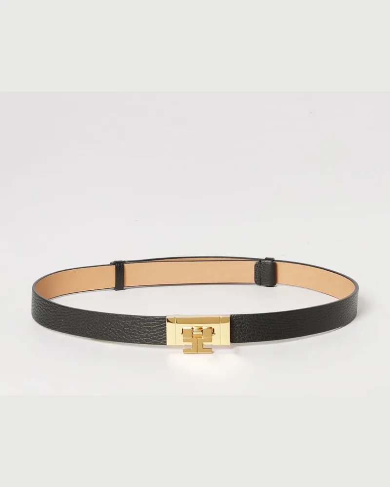 Elisabetta Franchi Gürtel damen Schwarz