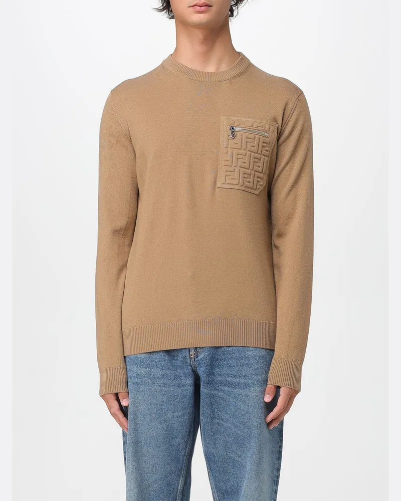 Fendi Pullover herren Camel