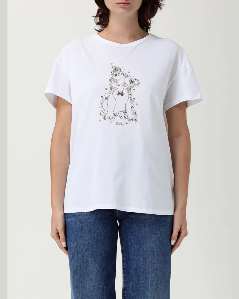 Liu Jo T-shirt damen Weiß