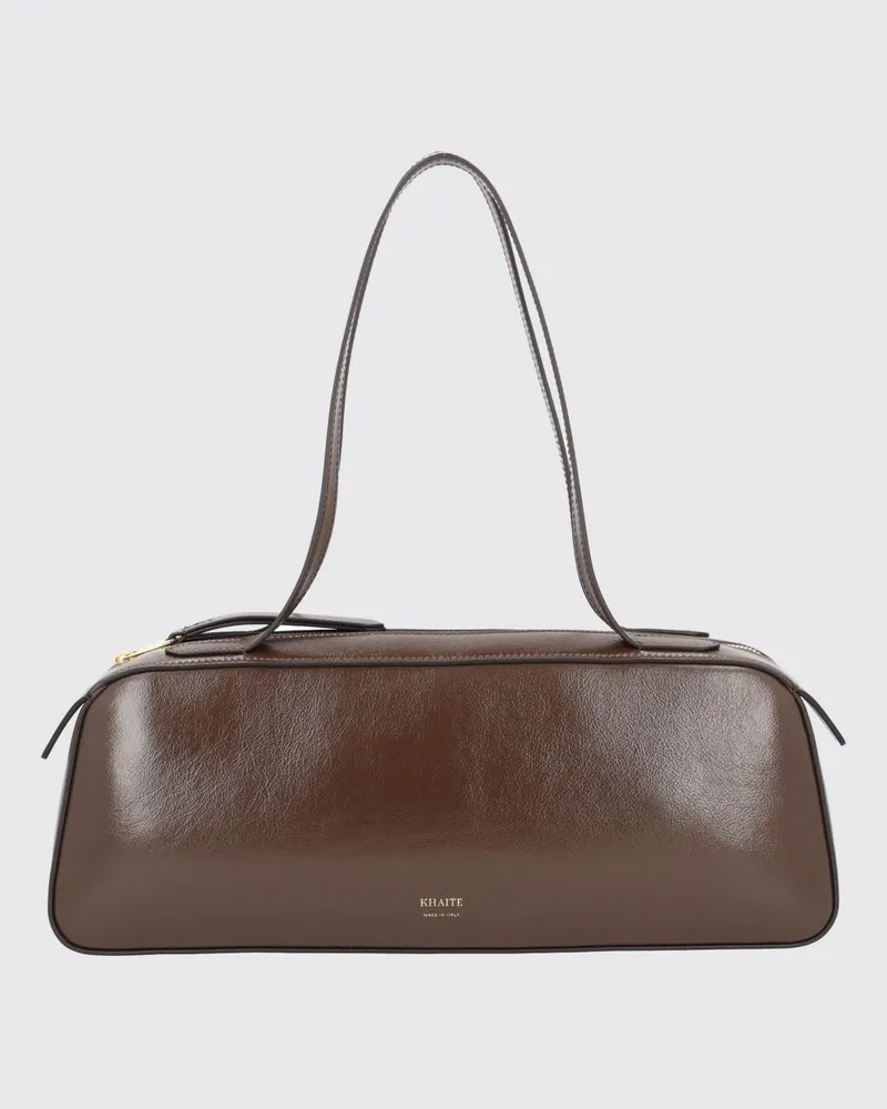 KHAITE Schultertasche damen Braun