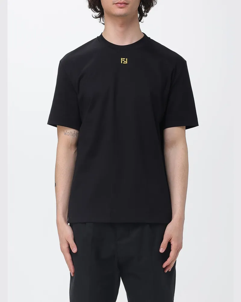 Fendi T-shirt herren Schwarz
