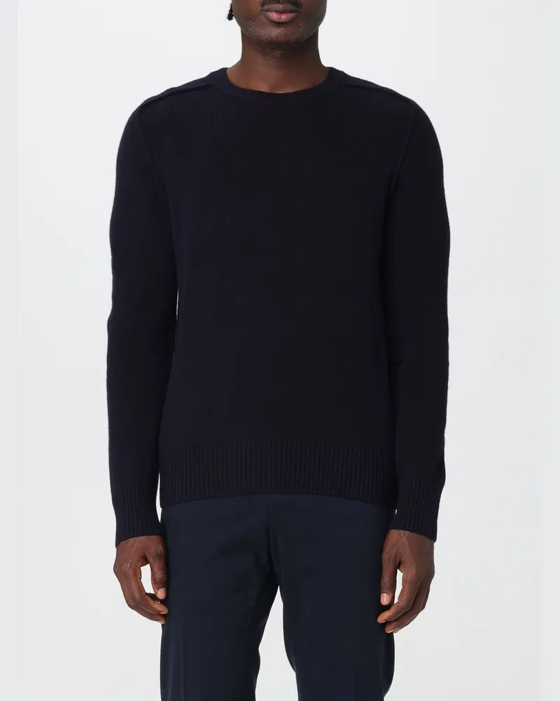 Paolo Pecora Milano Pullover herren Blau