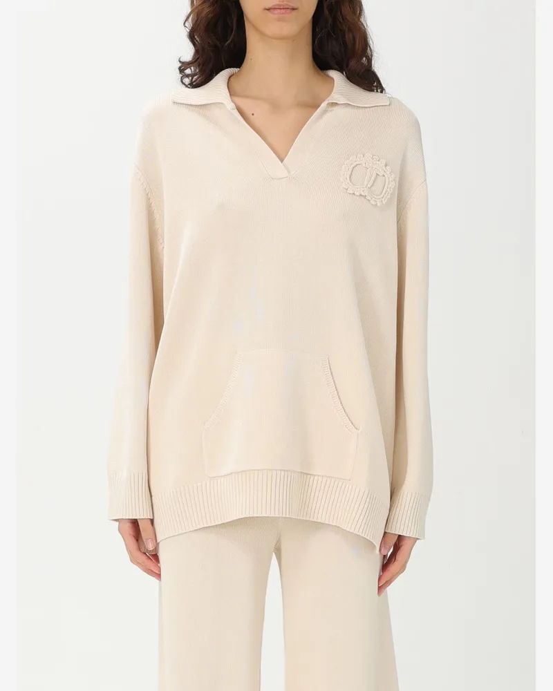Twin-Set Pullover damen Natural