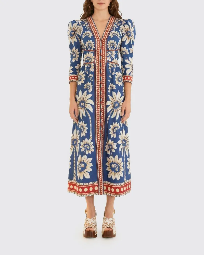 FARM Rio Kleid damen Blau