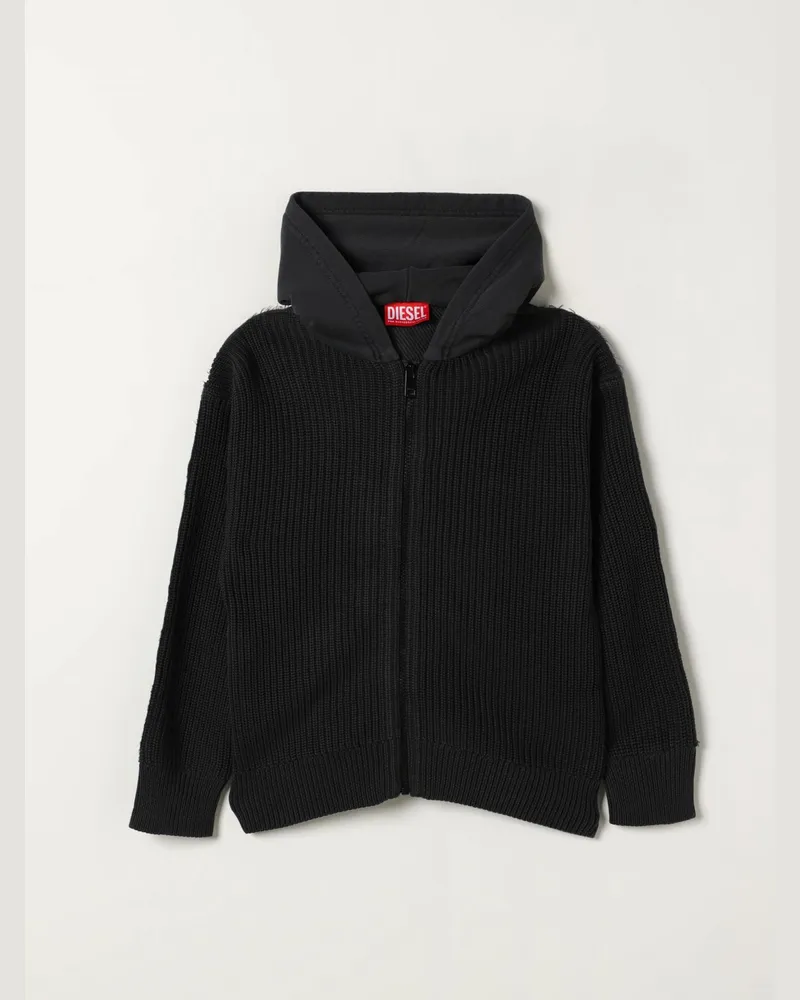 Diesel Pullover kinder Schwarz