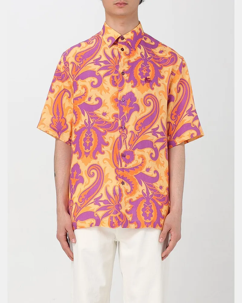 Etro Polo herren Orange
