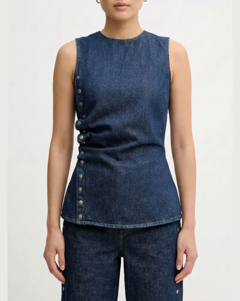 ROTATE Birger Christensen Top damen Blau