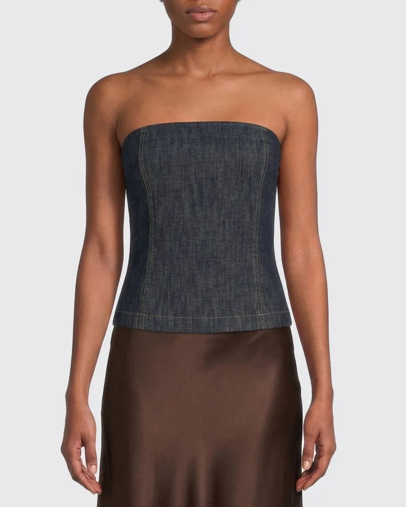 Brunello Cucinelli Top damen Blau