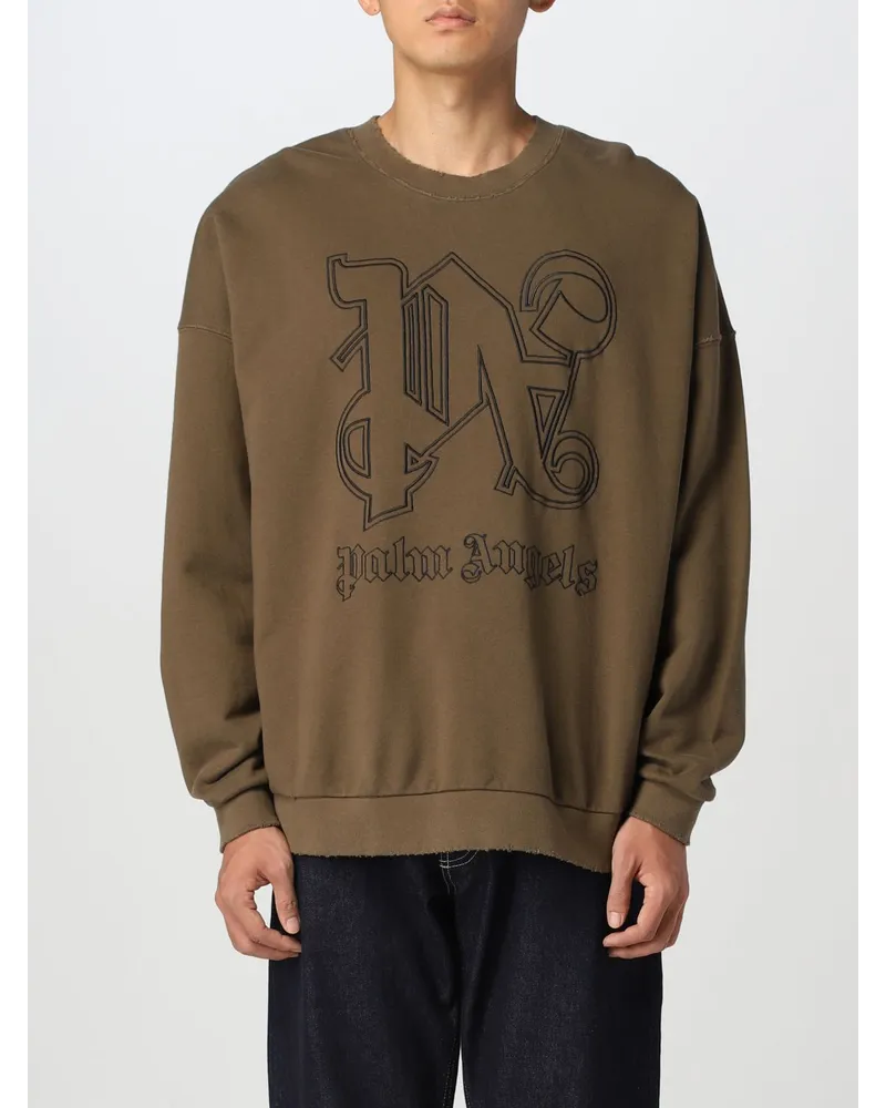 Palm Angels Pullover herren Olive