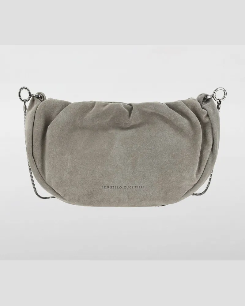 Brunello Cucinelli Schultertasche damen Grün