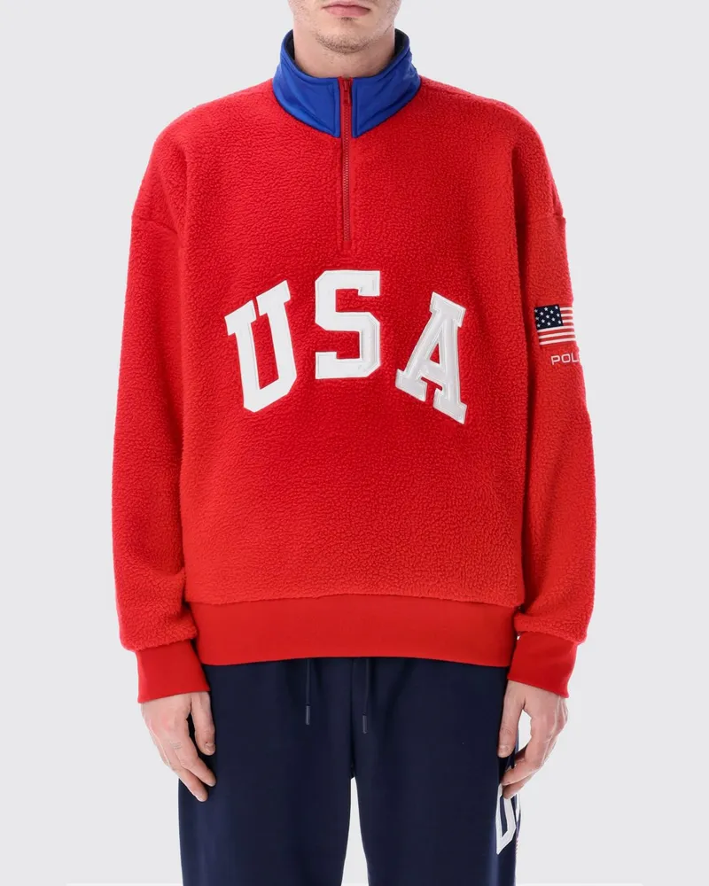 Ralph Lauren Sweatshirt herren Rot