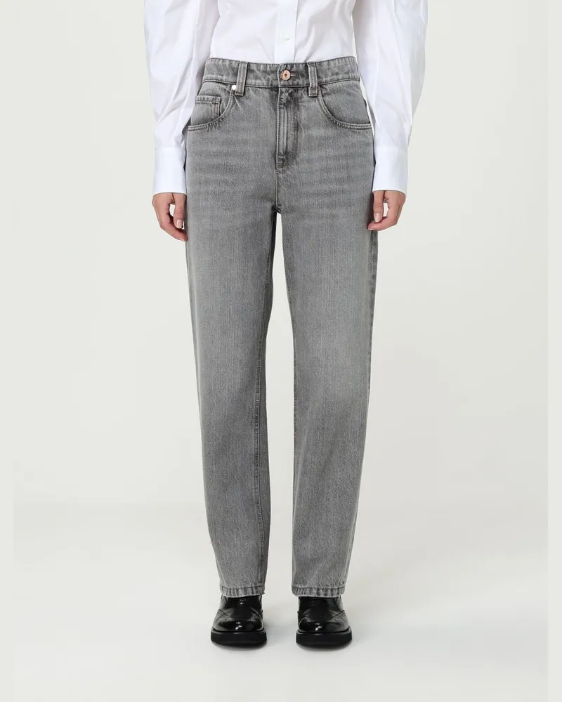 Brunello Cucinelli Jeans herren Grau