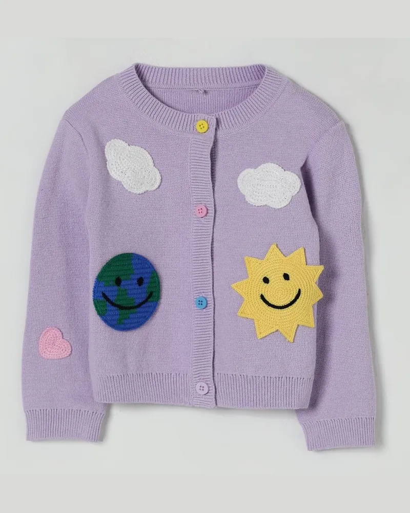 Stella McCartney Kids Pullover kinder Violett