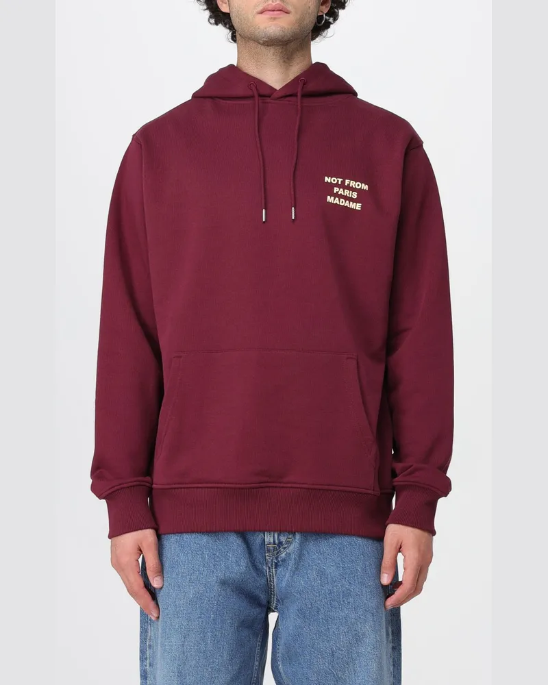 Drôle de Monsieur Sweatshirt herren Rot