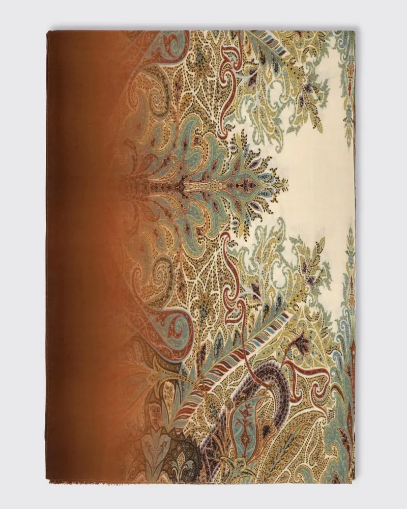 Etro Schal herren Orange
