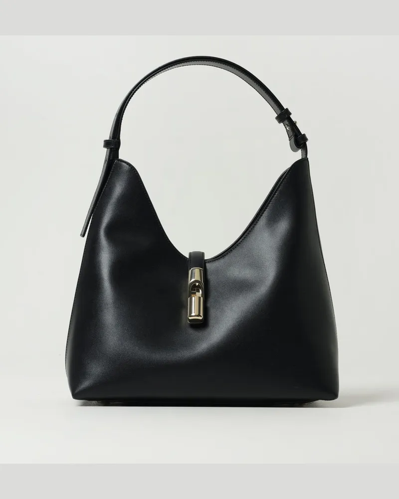 Furla Schultertasche damen Schwarz