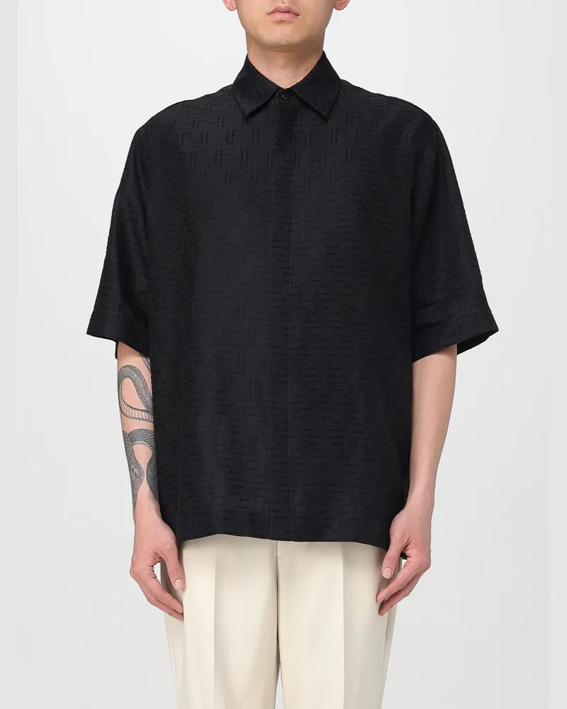 Fendi Hemd herren Schwarz