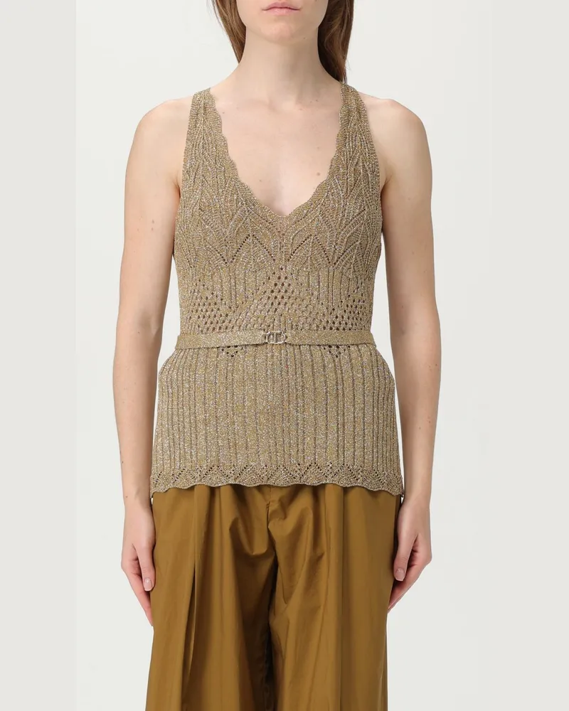 Twin-Set Top damen Yellow