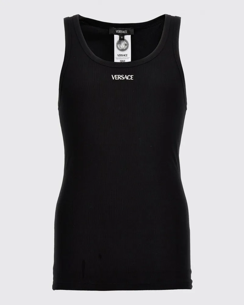 Versace T-shirt herren Schwarz