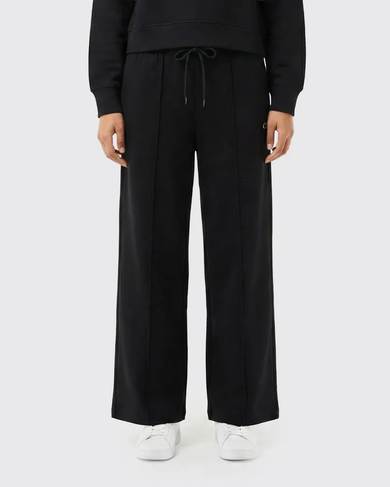 Lacoste Hose damen Schwarz