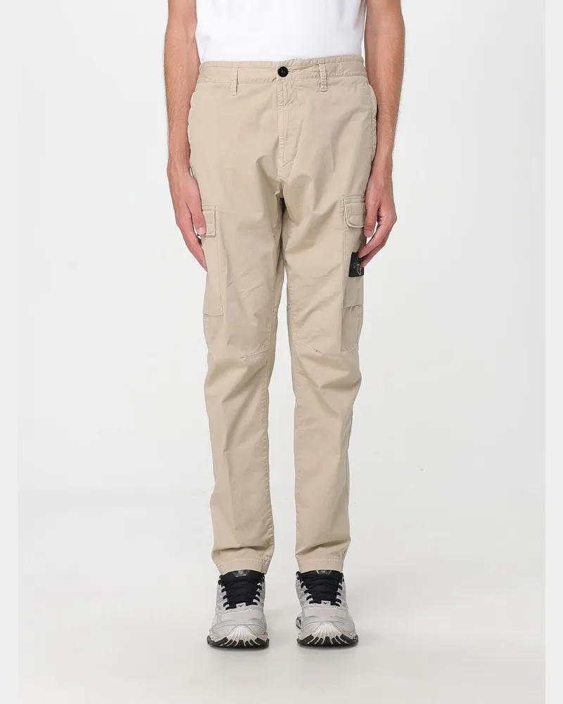 Stone Island Hose herren Beige