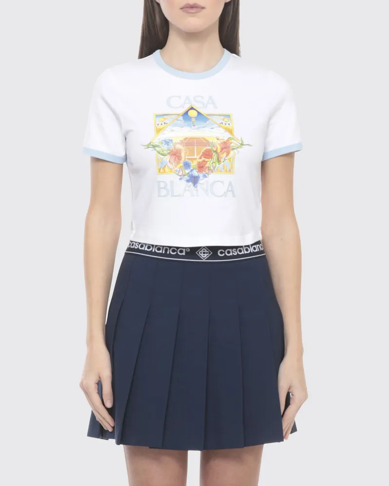 Casablanca Paris T-shirt damen Weiß