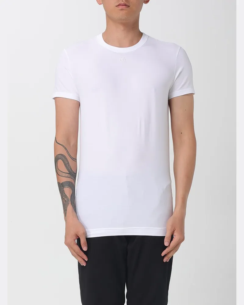 Dolce & Gabbana T-shirt herren Dolce & Gabbana Weiß