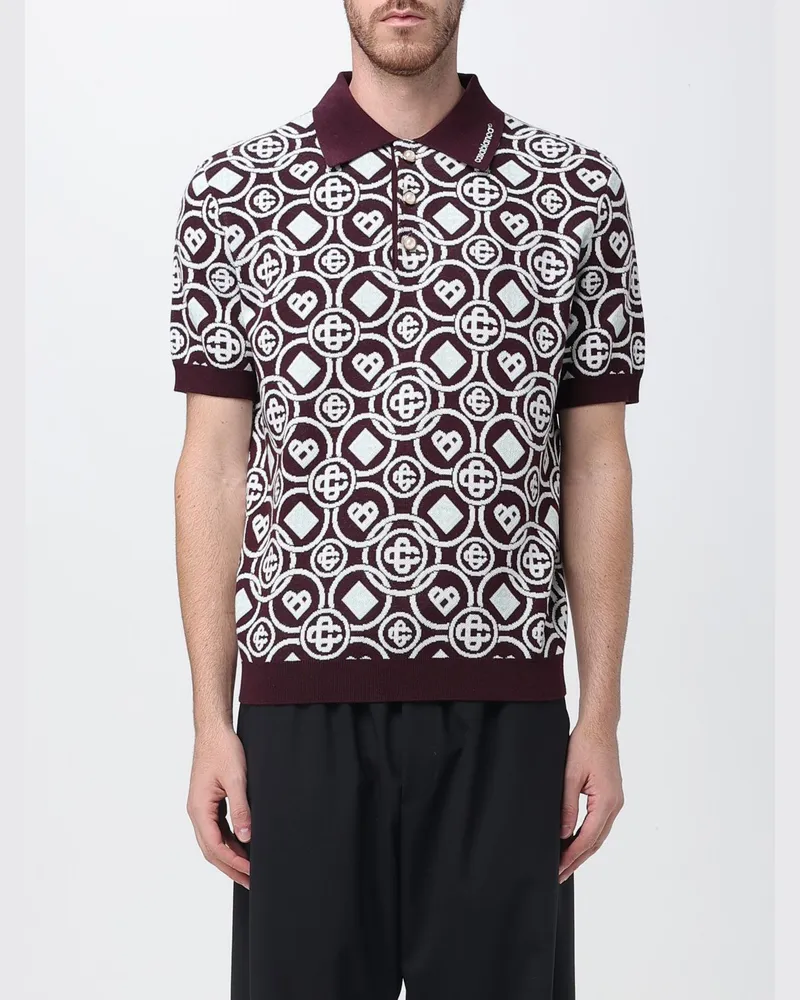 Casablanca Paris T-shirt herren Violett