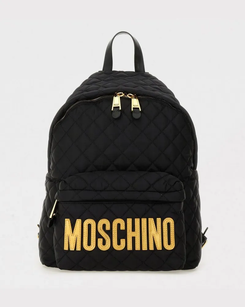 Moschino Rucksack damen Schwarz