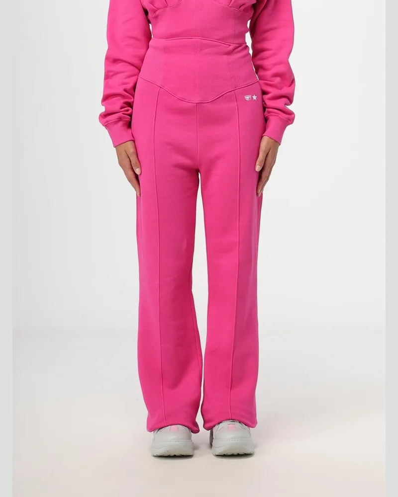 Chiara Ferragni Hose damen Pink