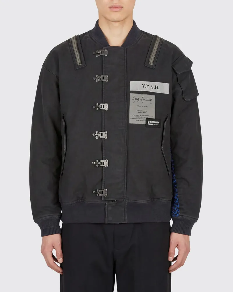 Yohji Yamamoto Jacke herren Schwarz