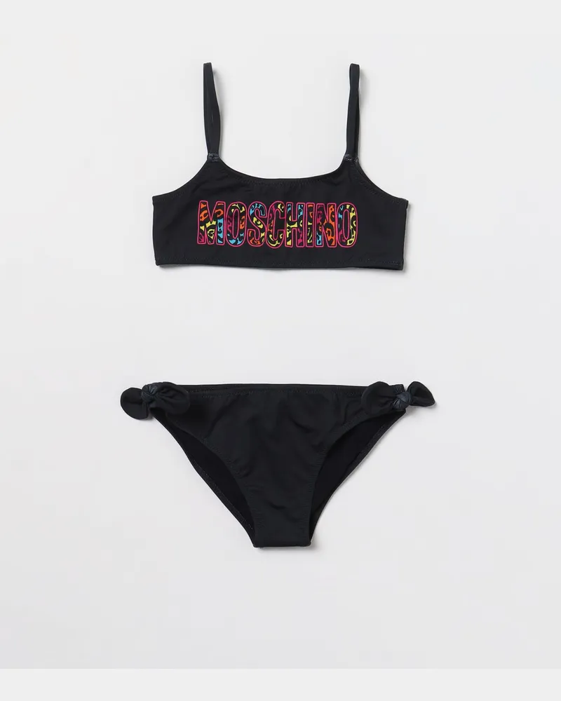 Moschino Bademode kinder  Kid Schwarz