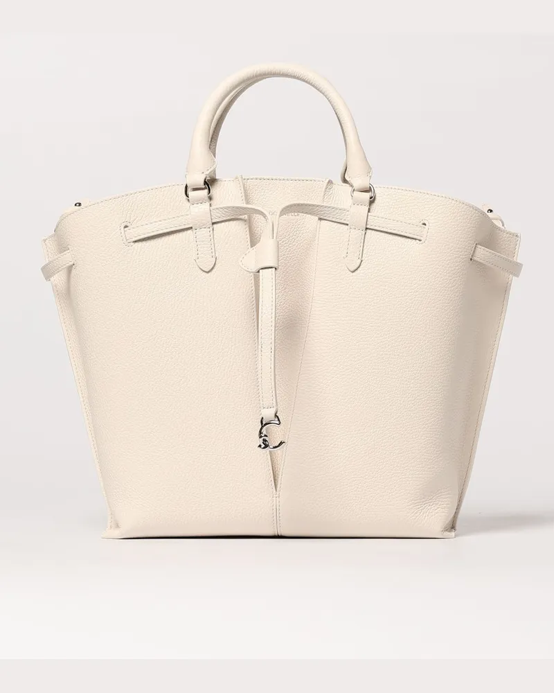 Coccinelle Schultertasche damen Weiß