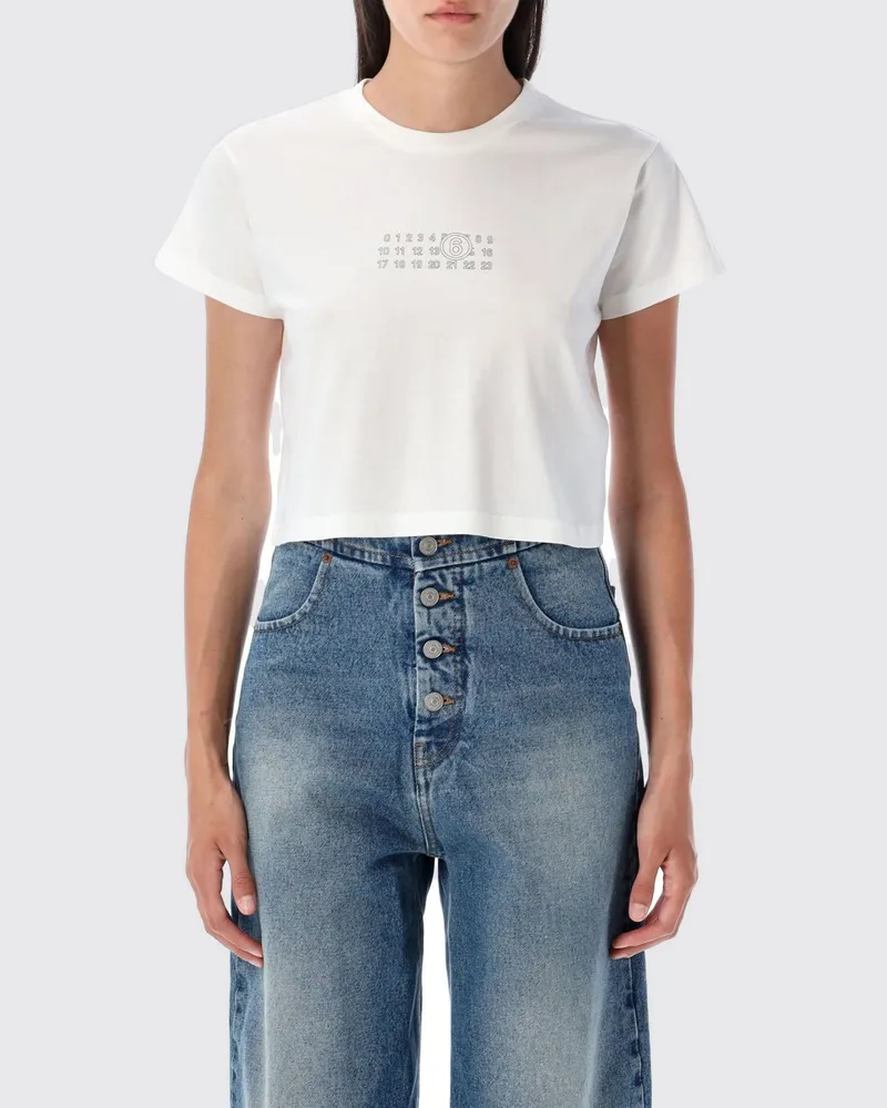 Maison Margiela T-shirt damen Weiß
