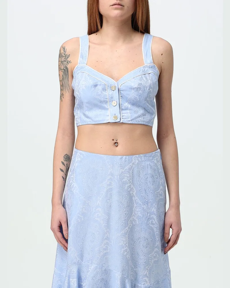 Etro Top damen Blau