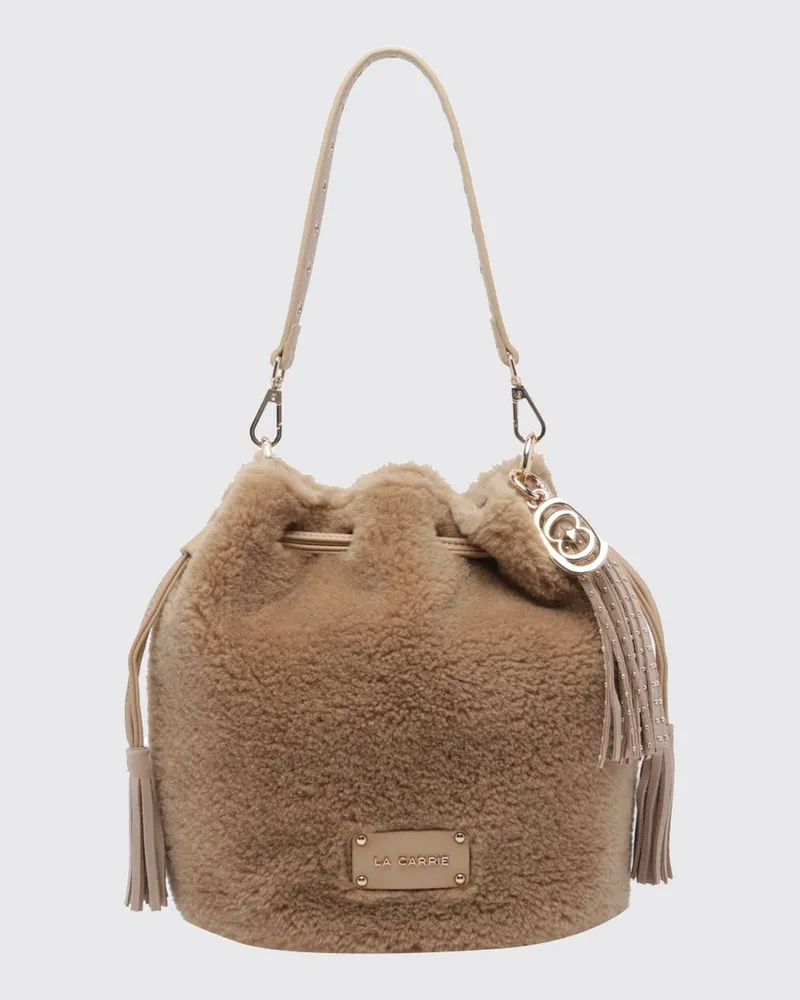 LA CARRIE Handtasche damen Beige