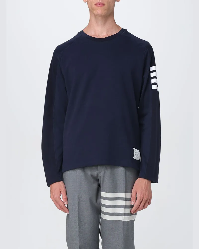 Thom Browne Sweatshirt herren Blau