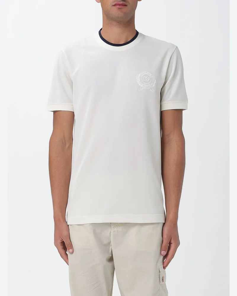 Dolce & Gabbana T-shirt herren Dolce & Gabbana Weiß