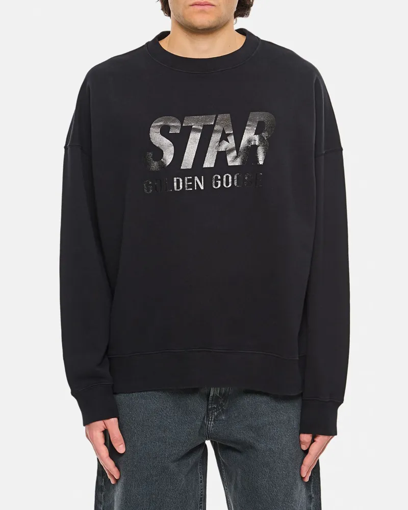 Golden Goose Sweatshirt herren Schwarz