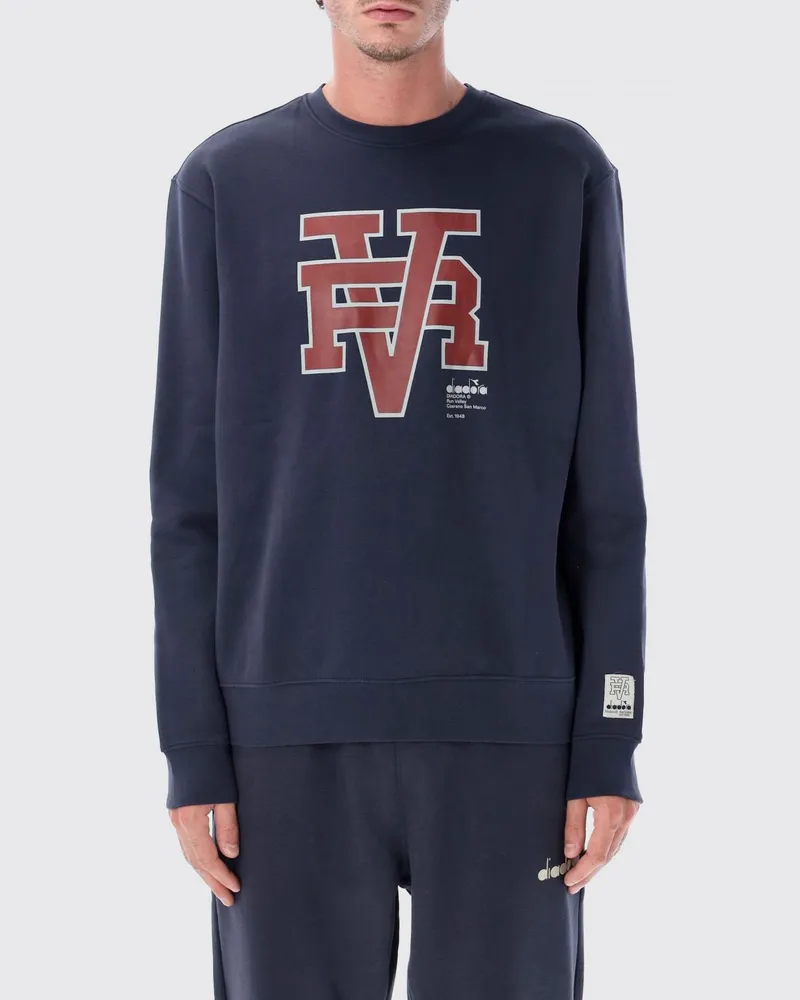 Diadora Sweatshirt herren Blau