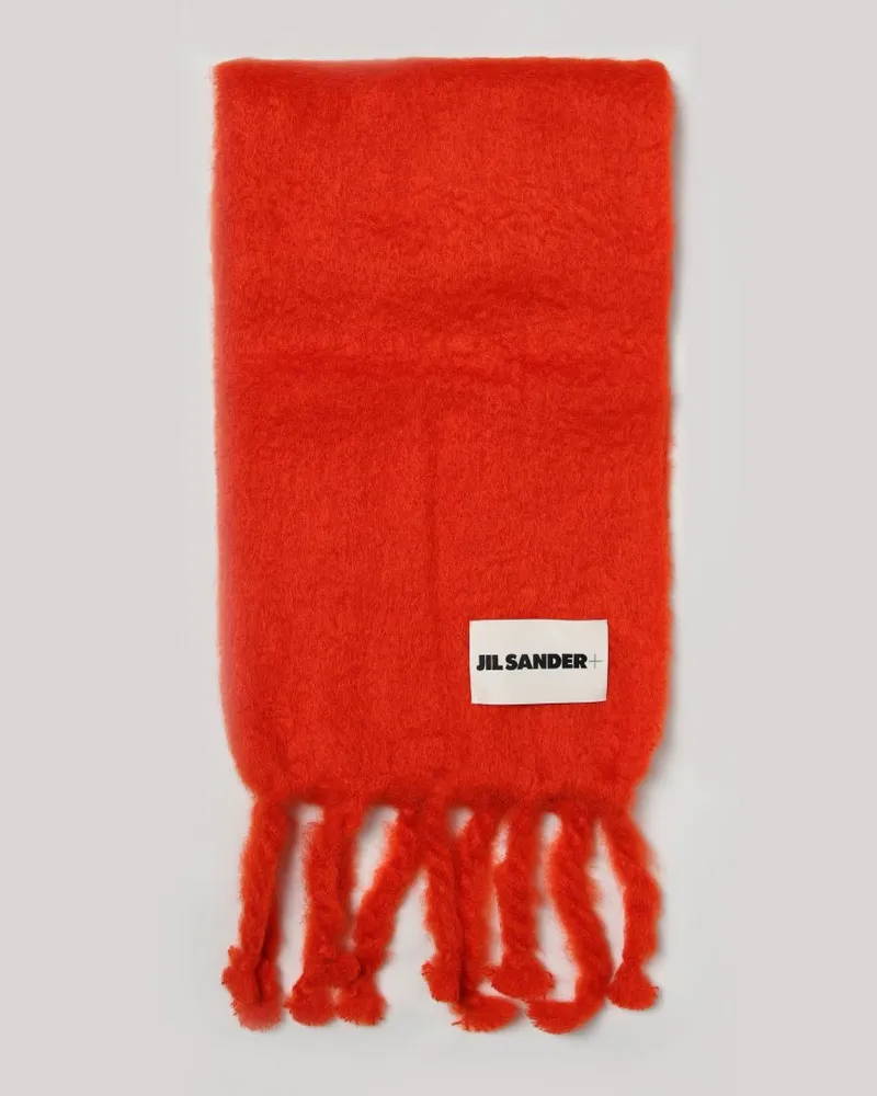 Jil Sander Schal herren Rot