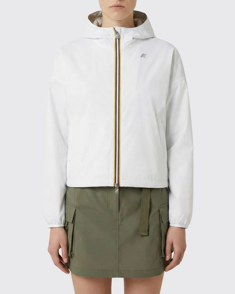 K-Way Jacke damen Weiß